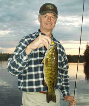 smallmouth bass fly fishing Ontario Canada